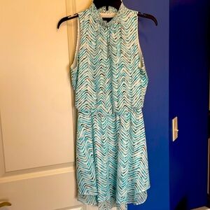 White House black market sleeveless mini dress, excellent condition